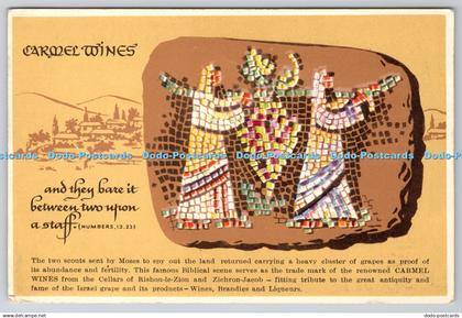D327718 Carmel Wines in New York USA. The Palestine Wine in Great Britain. Unite