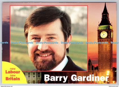 D328016 Barry Gardinr. New Labour new life for Britain. Hotline. Postcard