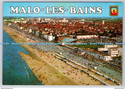 D328166 Malo Les Bains. Dunkerque. France. Beach of Malo les Bains. Editions MAG