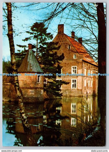 D329615 Ochtrup. Alter Posthof. Haus Welbergen. Wasserburg Haus Welbergen. Kiepk