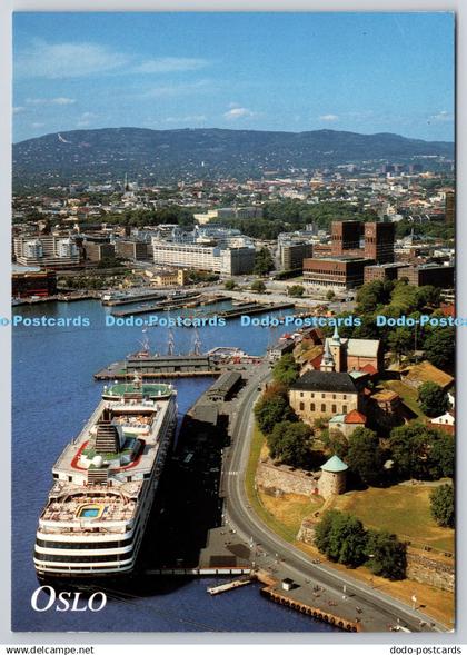 D330150 Norway. Oslo. Fjellanger Wideroe AS. Normanns Kunstforlag AS. Haslun Gra