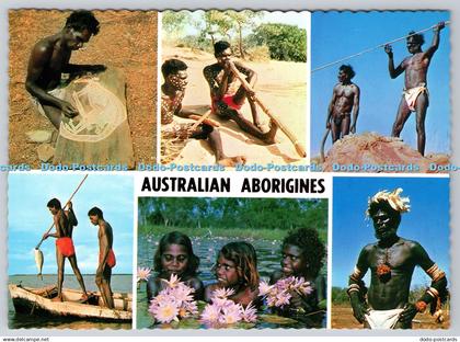 D331940 Australian Aborigines. Nucolorvue Productions. Multi View