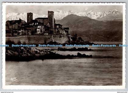 D332461 Antibes. La Vieille Ville et les Alpes. Rella. RP