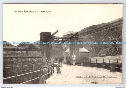D334860 Montmedy Haut. Pont Levis. Galeries Montmediennes