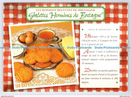 D339792 Les Bonnes Recettes de Bretagne. Galettes Hermines de Bretagne. Jack