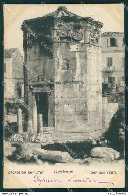 Grecia Greece Athens postcard cartolina MT0041