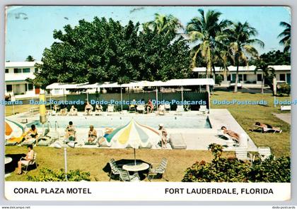 L341829 Florida Fort Lauderdale Coral Plaza Motel
