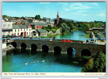 L343536 Ireland Sligo Town and Garavogue River Co Sligo John Hinde R Beer