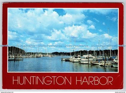 L344442 Huntington Harbor Long Island N Y Tomlin Art 1989