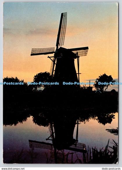 L347661 Kinderdijk Holland Poldermolens Van Het Kinderdijk Waterschap de Overwaa