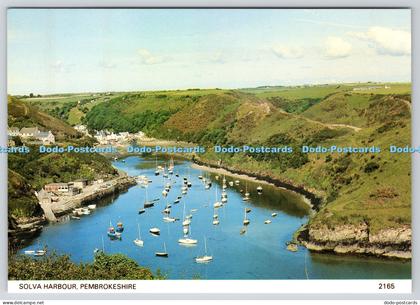 L350070 Pembrokeshire. Solva Harbour. Pembrokeshire Eye Postcards