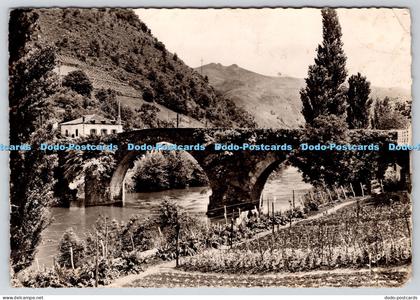 L350991 Bidarray. Basses Pyrenees. Le Vieux Pont Romain. Yvon. 1950