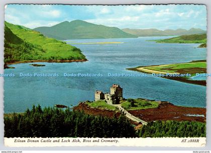 L357787 Ross and Cromarty Eilean Donan Castle and Loch Alsh Valentine