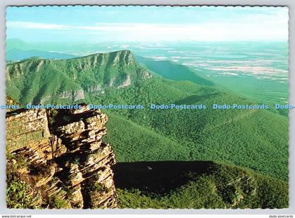 L369763 Victoria The Grampians Panorama From Mt William Nucolorvue 1984