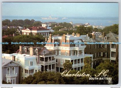 L376146 Charleston South Carolina South Battery Homes with the Charleston Harbor