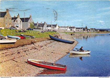 Lot240  the water front findhorn moray scotland boat
