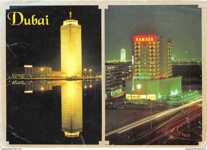 lot407 1996 RARE UAE Dubai ramada hotel sent to France