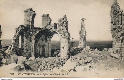 PC03337 Montfaucon. LEglise. Church. LL