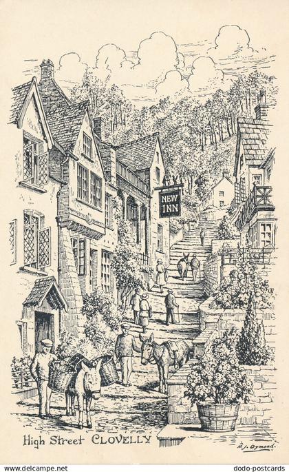 PC55267 High Street. Clovelly