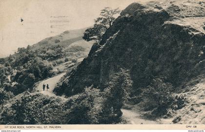 PC69136 Ivy Scar Rock. North Hill. Gt. Malvern. Jarrold. 1954