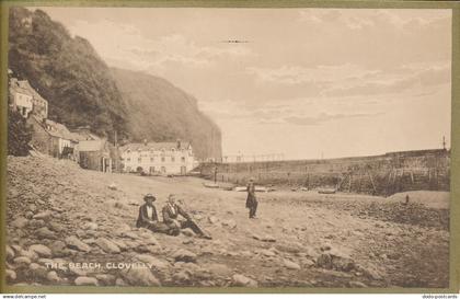 PC72765 The Beach. Clovelly