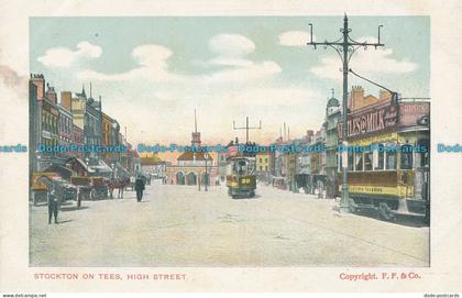 R000852 Stockton on Tees. High Street. F. F. and Co