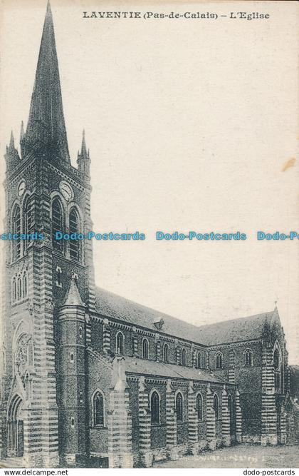 R011817 Laventie. L Eglise