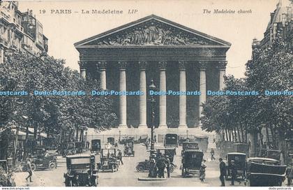 R014805 Paris The Madeleine Church No 19 B Hopkins