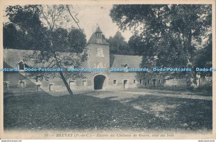 R015028 Beuvry Entree du Chateau de Gorre Cote du Bois B Hopkins