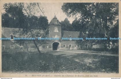 R015034 Beuvry Entree du Chateau de Gorre Cote du Bois B Hopkins