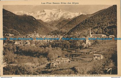 R018416 Les Plus Beaux Sites des Alpes. Route des Alpes de Nice a Digne. Digne l