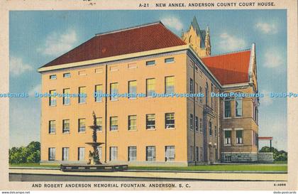 R019458 New Annex Anderson County Court House and Robert Anderson Memorial Fount
