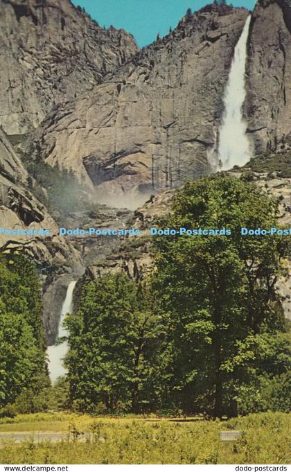 R019540 Yosemite National Park California Yosemite Falls 1966