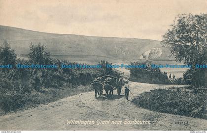 R022469 Wilmington Giant near Eastbourne. Valentine