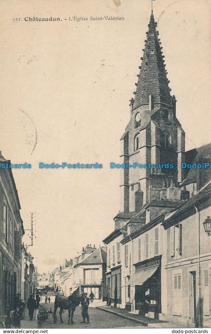 R030255 Chateaudun. L Eglise Saint Valerien. 1909