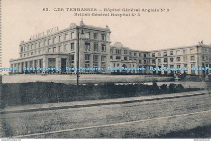 R033339 Les Terrasses Hopital General Anglais 1918
