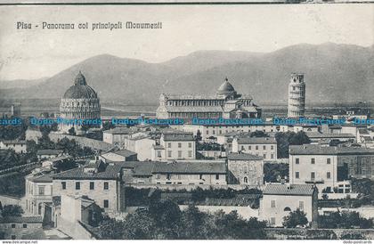 R034618 Pisa. Panorama col Principali Monumenti. P. Roncati