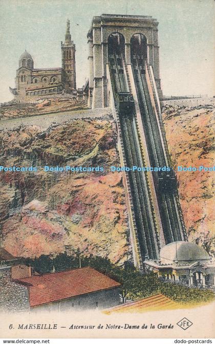 R038965 Marseille Ascenseur de Notre Dame de la Garde B Hopkins