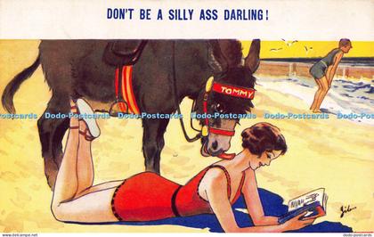 R042881 Do not be a Silly ass Darling Jovial Chromart