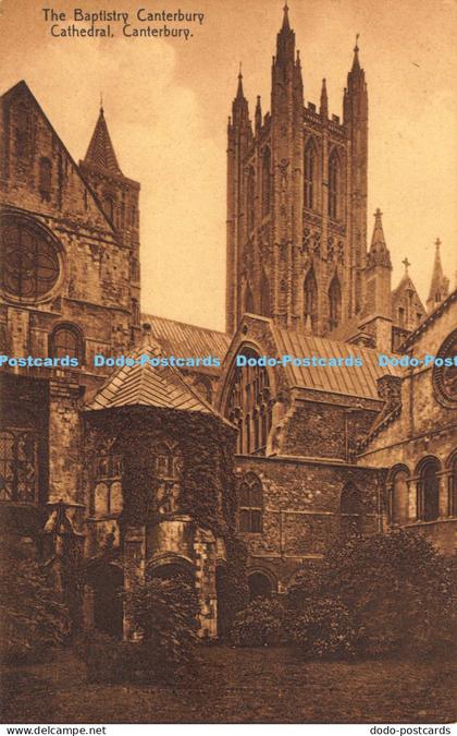 R043139 The Baptistry Canterbury Cathedral Canterbury A Wildey