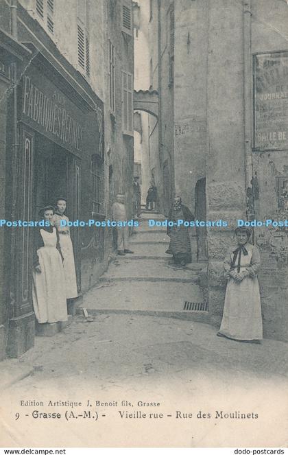 R045735 Grasse Vieille Rue Rue des Moulinets
