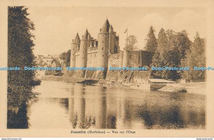 R046362 Josselin Vue sur l Oust