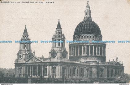 R048975 Londres La Cathedrale St Paul