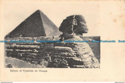 R053666 Sphynx et Pyramide de Cheops