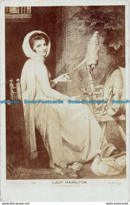 R056356 Lady Hamilton. 1906