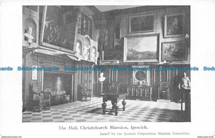 R080595 The Hall. Christchurch Mansion. Ipswich. Ipswich Corporation Museum Comm