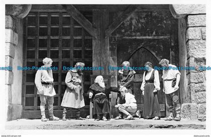 R090108 Tell Freilichtspiele Interlaken. Attinghausen Sterbe Szene. G. Stahel