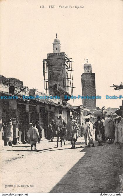 R093360 Fez. Vue de Fez Djedid. No 168