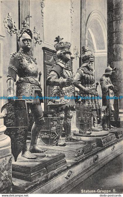 R129333 Statuen Gruppe II. Innsbruck. Hofkirche. Fritz Nachf