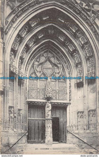 R136600 Gisors. Cathedrale. Portail